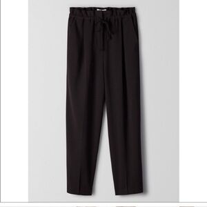 Aritzia Wilfred Kari Pant in black